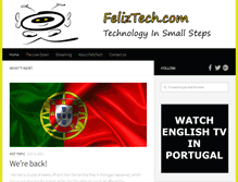 Tablet Screenshot of feliztech.com